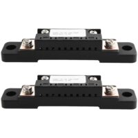 Shunt für Digitales Amperemeter - OTOTEC 2 Stück 75 MV FL-2C 10 A Strommessungstrommesser Panel Meter Stromtester mit hoher Genauigkeit +/-%0,5