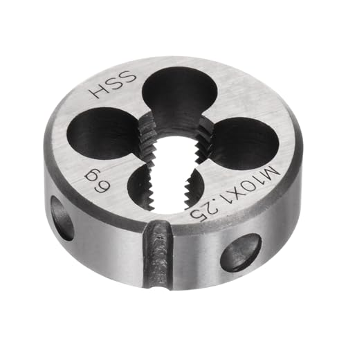 Hochgeschwindigkeitsstahl-Schneidwerkzeug zur Reparatur von Schraubengewinden mit Metrischem Gewinde M10 x 1,25 und Rechtsgewinde.