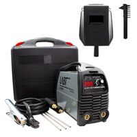 Schweißgerät mit IGBT-Technologie, 230V Inverter, MMA Starter-Set inkl. Maske, Bürste und Schweißdioden für Hochleistungs-Schweißen von Stählen