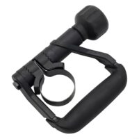 Seitengriff Ersatz für Abbruchhammer, kompatibel mit GSH 11E und anderen Modellen, langlebiger schwarzer Kunststoff