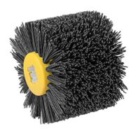 Schleifbürste mit 240 Körnung, Nylonbürste für Holzverarbeitung und Polieren