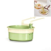 Ein Sieb für das Spülbecken mit neuem Design und verbessertem Material, ideal für die Küche.