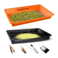 Spider Farmer Trim Tray Set mit 150 Mikron Pollensieb und Trimmschale für effizientes Trimm-Set
