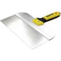 Hochwertiger Breitspachtel von Stanley mit 250 mm Klingenlänge, konisches Blatt und Griff aus Zinklegierung für korrosionsbeständigen Stahl