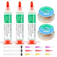 TANG HONG TH-338, Bleifreies, Halogenfreies Flussmittel für Elektronik-Projekte, No-Clean Flux Flussmittel, ideal für Handy-Lötungen, BGA und Haushaltsgeräte