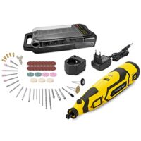 TROTEC Akku-Multifunktionswerkzeug mit 51-teiligem Zubehörset und 7-stufiger Drehzahlvorwahl