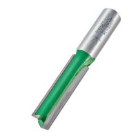 Trend CraftPro Zweischneidiger Spiralnutfräser, 1/2 Zoll Schaft, 12,7 mm Schnittdurchmesser, 50 mm Schnittlänge, Hartmetallbestückt