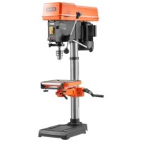 Hochwertige Tischbohrmaschine 550 W mit Drehzahlregelung und Laser, ideal für Holz- und Metallbearbeitung