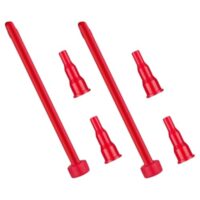 Gasflaschen Adapter, Kunststoff mit Ventil für Heimwerkstatt und Camping Gaskartuschen Ersatz, nachfüllen und verwenden.