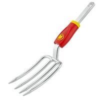 Hochwertige WOLF-Garten 71AAA018650 multi-star Blumengabel LU-GM für Umpflanzen von Pflanzen mit extra spitzen Zinken und hoher Stabilität