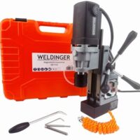 Hochwertige Magnetbohrmaschine für Metallbauarbeiten - effiziente und präzise Bohrungen mit regelbarer Motordrehzahl und magnetischer Haltekraft