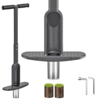 Ergonomisches Zwiebelpflanzwerkzeug mit weichem Gummigriff für präzise Löcher und effiziente Gartenarbeit