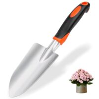 Vielseitige Gartenschaufel aus Edelstahl für Pflanzen, Umpflanzen, Jäten und Erde bewegen