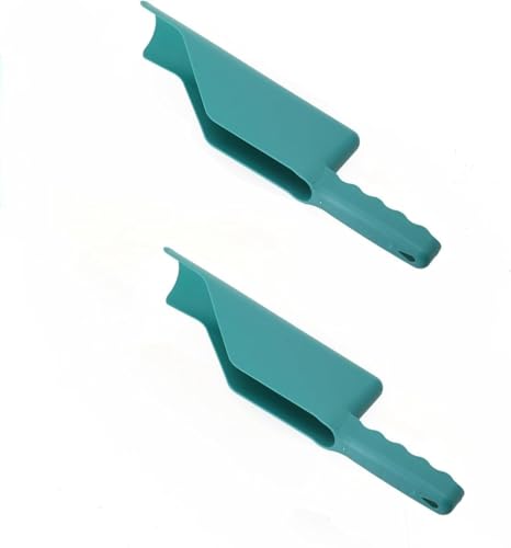 Dachrinnenschaufel, Schaufel, Dachrinnenreiniger, flexibel für den Garten, 2 Pack, Reinigungswerkzeug für Dachrinne