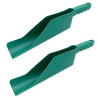 Effektive Dachrinnenschaufeln für die Reinigung von Regenrinnen, zwei Stück, leicht zu handhaben und effektiv bei der Reinigung von Dachrinnen.