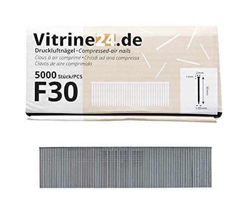 Stiftnägel Druckluft Nägel 10 15 20 25 30 40 50 mm für professionelle Nagelpistolen und Holzarbeiten