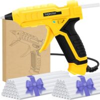 Feuerfeste Heißklebepistole mit 50PCS Klebestiften für schnelle Reparaturen in Haus & Büro und DIY-Projekte