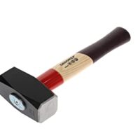 Gedöre Fäustel, 2 kg, mit ROTBAND-Plus Stielbefestigung und Bruchfestem Hickoryholz für den alltäglichen Einsatz auf Baustellen, im Garten und in der Werkstatt