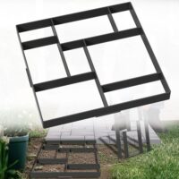 HENGMEI-DIY-Betonform-Gehweg-Form-Schalungsform-Gießform-Pflasterform-Schablone-Terrassenformen-Fliesenformen-für-Beton,-Pflastersteine,-Terrassenplatten-1-Stücke