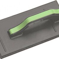 Hochwertiges Moosgummiausfugbrett für Fliesen, Platten und Mosaik, schwarzes Design, 140 x 280 mm groß