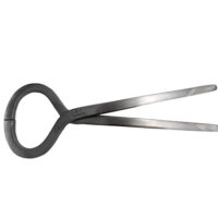 Hufuntersuchungszange 35 cm Leichtes Modell, hochwertiges Werkzeug für tierliebende Menschen, rostfrei Edelstahl und sterilisierbar, ideal zum Untersuchen der Hufe von Pferden, Hunden und anderen Tieren