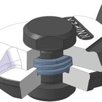 KNIPEX Drahtseilschere - Hochwertiges Werkzeug für Handwerker und Heimwerker, geschmiedet in Blister mit Mehrkomponenten-Hüllen, integrierte Befestigungsöse zum Anbringen einer Werkzeughalter oder eines anderen Zubehörs