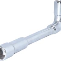 KS TOOLS Doppel-Steckschlüssel, gekröpft, 13 mm - hochwertiges Werkzeug für Heimwerker und Profis mit hoher Präzision und Zuverlässigkeit