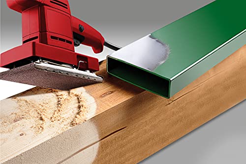 Hochwertiger kwb Schleifstreifen für Holz und Metall mit Korundkörnungen 60, 80, 120 und 180 mm. Robuster Papierträger und universale Verwendbarkeit.