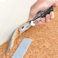 KWB Universal-Messer inkl. Cutter-Messer - Klappbar mit scharfen Trapez-Klingen - Stabiles Multi-Tool für vielseitigen Einsatz