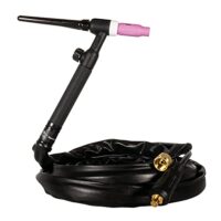 MAUK Universal Keramik Lift-Tig Brenner Schweißbrenner mit Zubehör und 9mm Dorn für WIG Schweißergeräte und Schweißzubehör