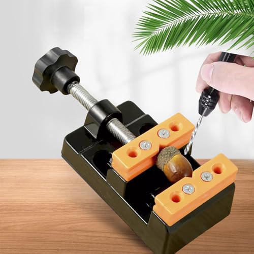 Mi-ni Schraubstockklemme, flache Klemme, Öffnung, paralleler Tischschraubstock für Uhrenreparaturen, Skulpturen, Handwerk und Schmuckherstellung