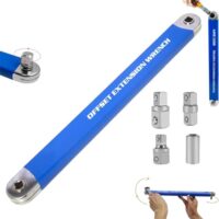 Multifunktionales Offset-Erweiterungswerkzeug mit 1/4", 3/8" und Adapter für Fahrzeugwartung und Bauprojekte