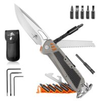 13-in-1 Multitool für Männer - Camping-Taschenmesser mit vielen Funktionen, ideal als Geschenk für den Mann im Leben oder zum Geburtstag