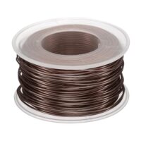 Basteldraht für Garten und Landschaftsbau, Bonsai Draht Eloxiertes Aluminium Trainingsdraht 1mm Stärke 30m Länge