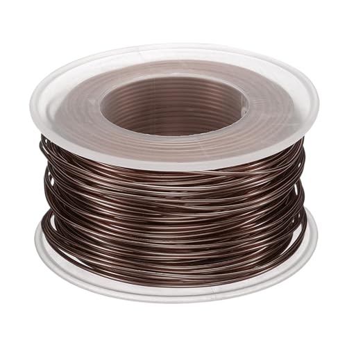 Basteldraht für Garten und Landschaftsbau, Bonsai Draht Eloxiertes Aluminium Trainingsdraht 1mm Stärke 30m Länge