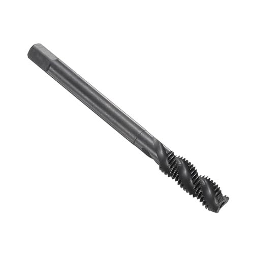 Hochwertiger Nitrierbeschichteter Gewindeschneider M7 x 1 aus HSS6542 Stahl für saubere und präzise Löcher - Schwarzes Einzelstück