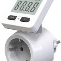 Digitaler Energiekostenmesser mit 180° drehbarem Display, für Messung von Stromverbrauch und Energiekosten