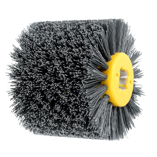 Schleifbürsten für Holz #120 Körnung Nylonbürste zum Entgraten und Polieren