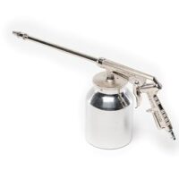 SCHNEIDER SPP-SM Sprühpistole mit 1,0 L Saugbecher und einstellbarem Sprühbild für Entfetten, Einölen und Desinfizieren inklusive Bedienungsanleitung