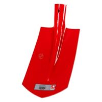 Garten- und Tiefbauschaufel mit spitzem Blatt für präzise Arbeiten, ideal für schmale Gräben und Kabelkanäle