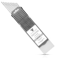 STAHLWERK Wolframelektroden WIG Ø 2,4 x 175 mm - WC20 Grau - 10 Stück: Langlebige und stabilisierende Schweißelektroden aus Wolfram und Cerium für das WIG-Schweißen von Stahl, Edelstahl, Aluminium und Kupfer.