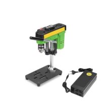 Vertikale Bohrmaschine mit 7-stufiger Geschwindigkeitsregelung, Mini-Tischbohrmaschine für Holz, Metall und Kunststoff