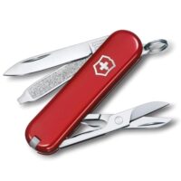 Victorinox Schweizer Taschenmesser, Klein, Classic SD, Multitool, Swiss Army Knife, 7 Funktionen