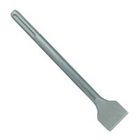 Weischer SDS Max Spatmeißel 400 mm / 50 mm breit, Meißel für Mauerwerk, Fliesen, Beton und Stein, stabiler und bruchfester
