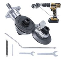 Elektrische Bohrschere, Aufsatz, Cutter, Nibbler, Präzisionsblechschneider für Eisen, Stahl, Kupfer, Aluminium