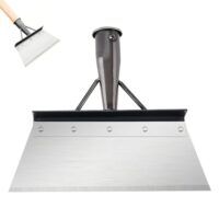 Multifunktionale Gartenschaufel mit Manganstahl-Stoßscharre, ideal für Unkrautmähen und Gartenpflege