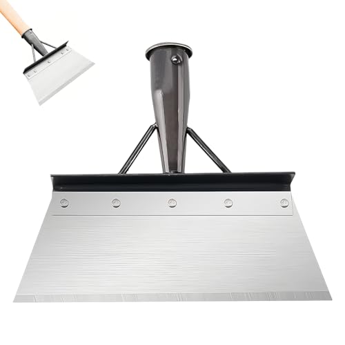 Multifunktionale Gartenschaufel mit Manganstahl-Stoßscharre, ideal für Unkrautmähen und Gartenpflege