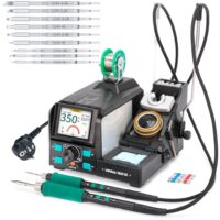 YIHUA 982D SE Mikro-Lötstation, Präzisionslötkolbenstation mit automatischer Temperaturkalibrierung und bleifreiem Lötzinn