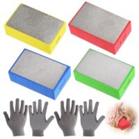 Hochwertiges Schleifpad aus Diamantpapier für verschiedene Körnungen, ideal für Glas, Fliesen und Steine