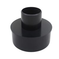 Holzspäne absaugende Absauganlage Reduzierung von 100 auf 63 mm für effektive Holzarbeiten